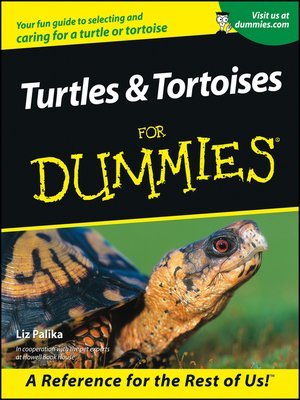 cover image of Turtles & Tortoises For Dummies